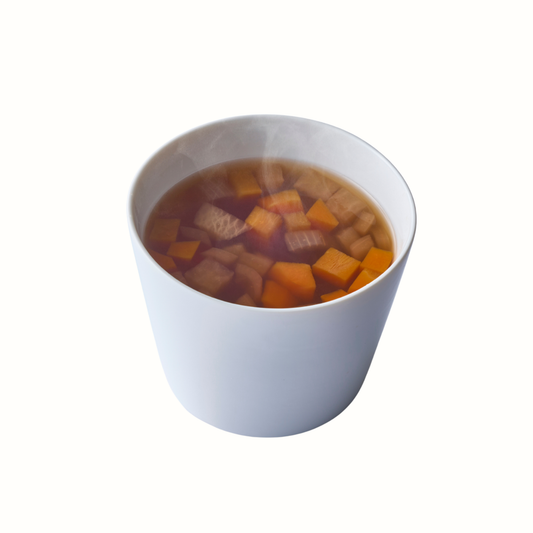 ロースト玉ねぎチキンスープ